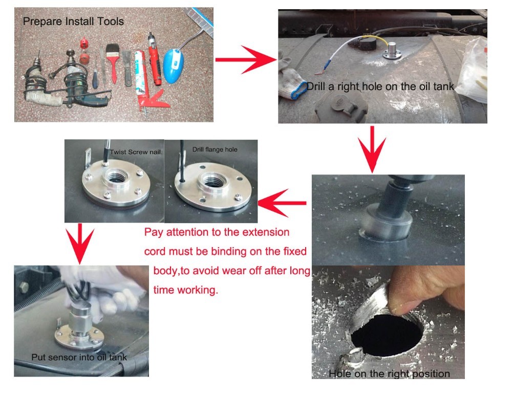 Capacitance Kerosene Level Sensor