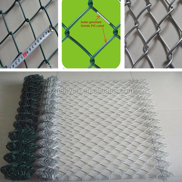 Wholesale Cheap Plastic Galvanized Used Chain Link Fence Panels Factory Price For Sale  Buy 