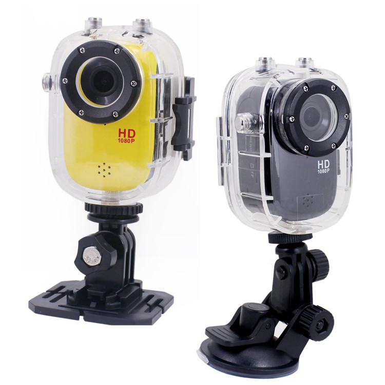 Freeshipping 12MP Lens 1080P 140 wide-angle degree Sports Camera Action Video Recorder Waterproof DV Portable Camcorder For Bike