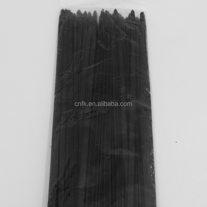 高品質elegent蛍光黒/白ナイロンケーブルタイでさまざまなサイズ仕入れ・メーカー・工場