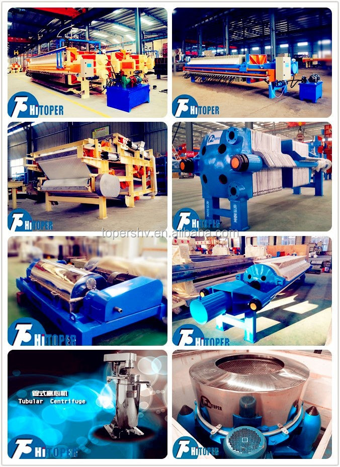 factory supplier multi-layer stainless steel waste oil filter press machine for transformer oilcar oilgear oil clarification