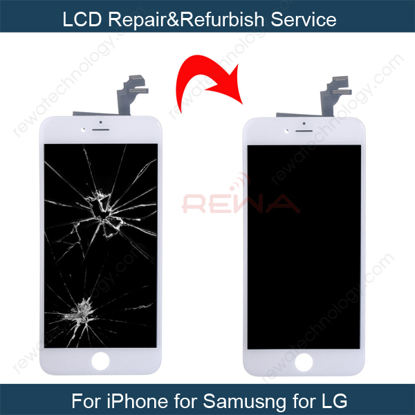 shenzhen rewa for iphone 6,6 plus,5s,5c,5,4s,4 cracked broken