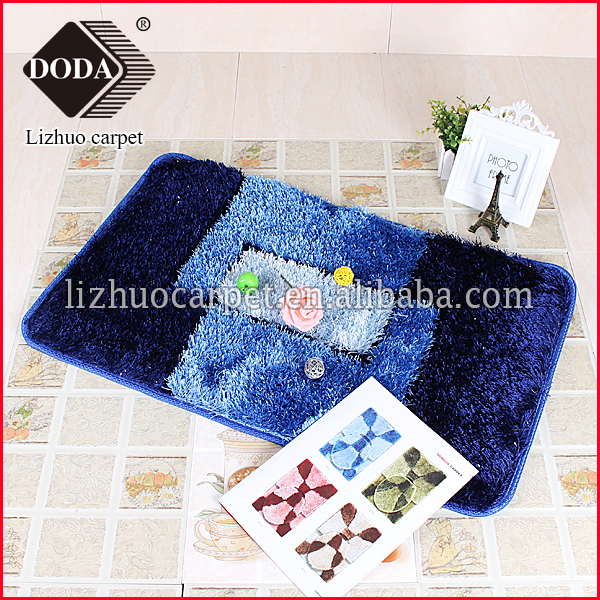 Luxe pluche zacht hoogpolig shaggy tapijt decoratie badkamer bad Buiten Latex Badkamer ~ Luxe pluche zacht hoogpolig shaggy tapijt decoratie badkamer bad