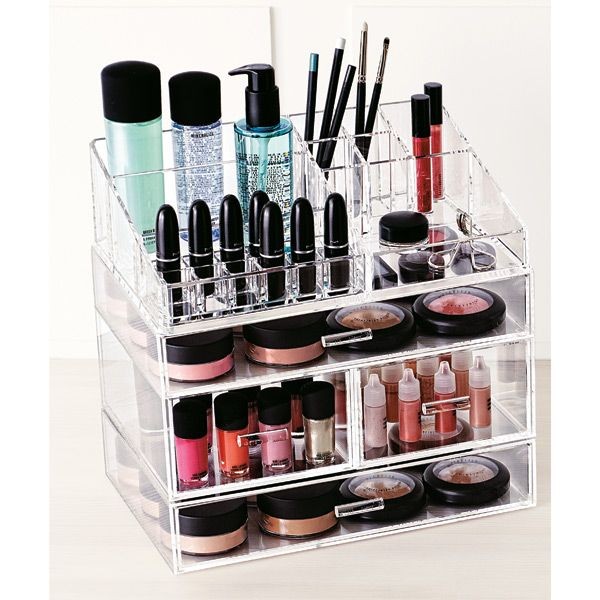 Creative Makeup Organizer Ideas Acrylic Cosmetic Makeup Drawers