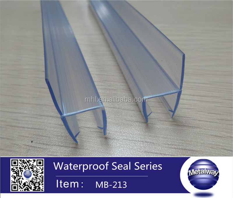 Glass Shower Door Seal Sliding Glass Door Edge Strip Types Of Glass