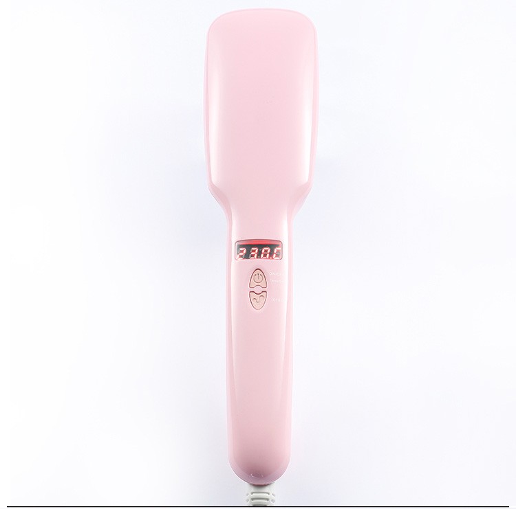 2で1 ptc加熱イオンストレートヘアアイロンブラシ液晶 問屋・仕入れ・卸・卸売り
