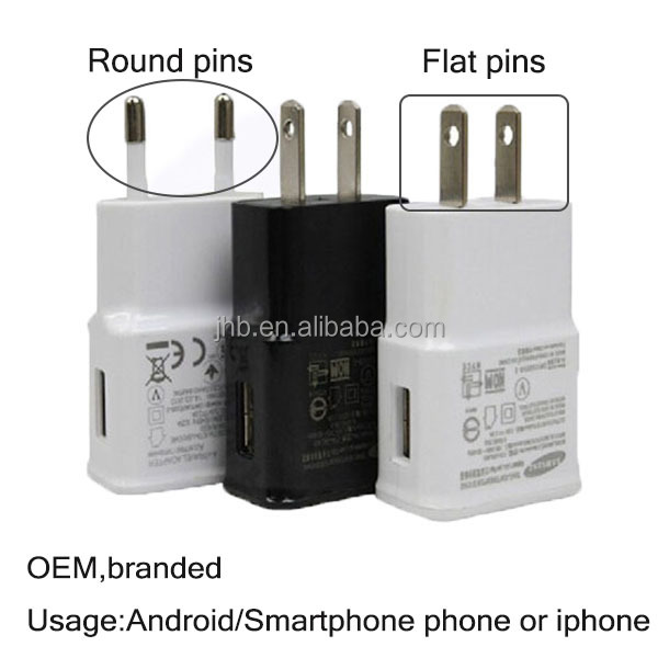 Eu私達プラグポータブル充電器サムスン電子、/htc/ノキア/アンドロイド電話usb充電器問屋・仕入れ・卸・卸売り