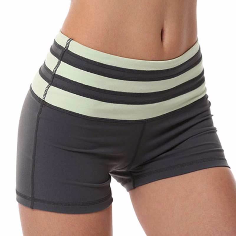 Seamless design Nylon and Spandex/Lycra womens yoga high waist shorts, View womens yoga shorts