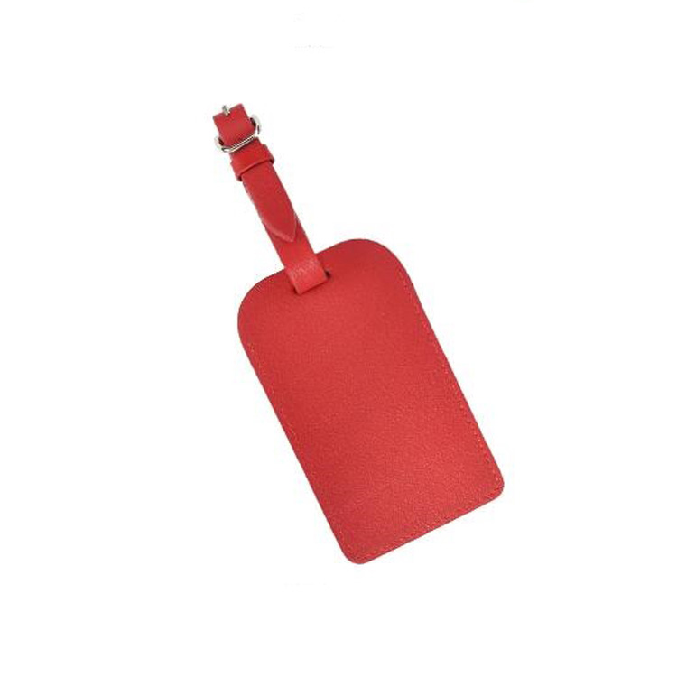 Pu Leather Blank Luggage Tag With Straps Buy Blank Luggage Tag