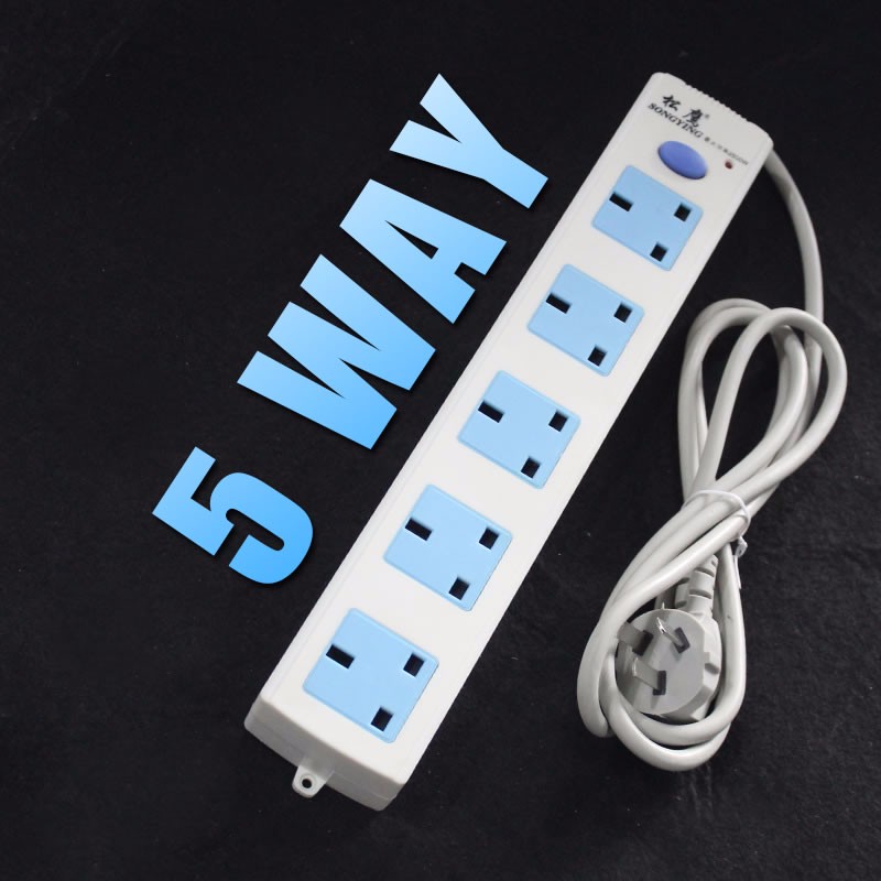 Uk 13amp Electric Multi Extension Socket With Usb Power Extension
