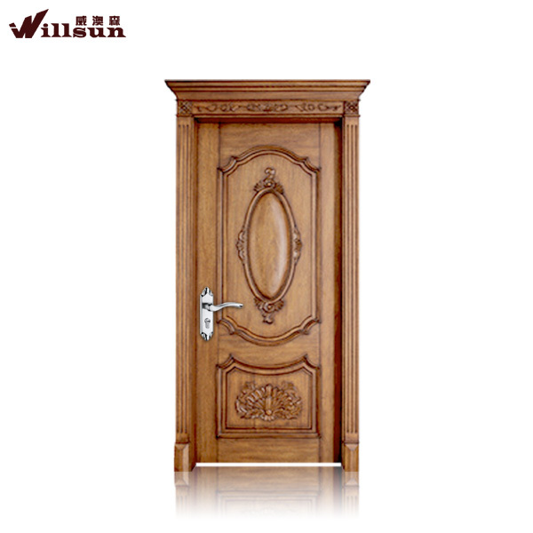 タモ材無垢品質木製ドア木製ドアを彫刻デザイン問屋・仕入れ・卸・卸売り