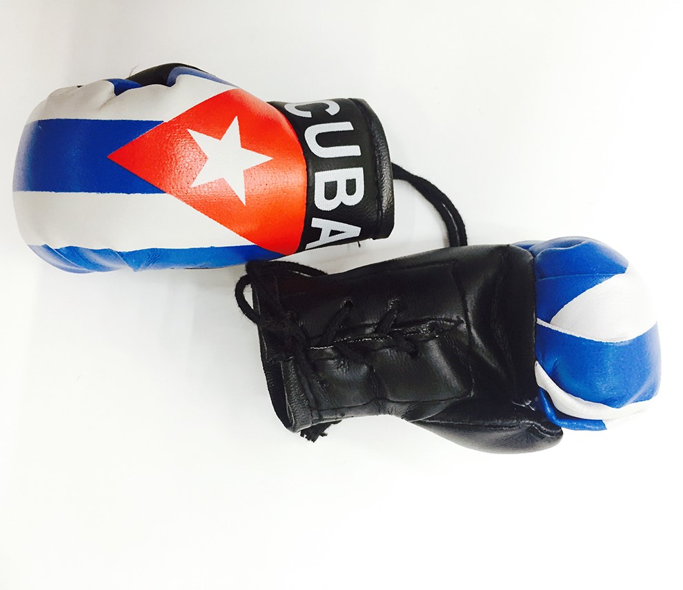 Custom Mini Boxing Gloves Car Accessories Cuba Flag Buy Mini Boxing