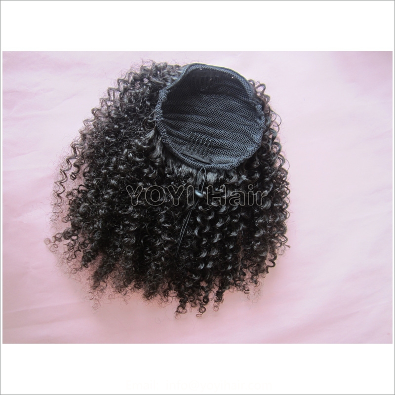 brazilian remy human hair ponytail