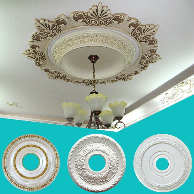 Custommade Rounded Pu Foam Ceiling Medallions Buy Foam Ceiling
