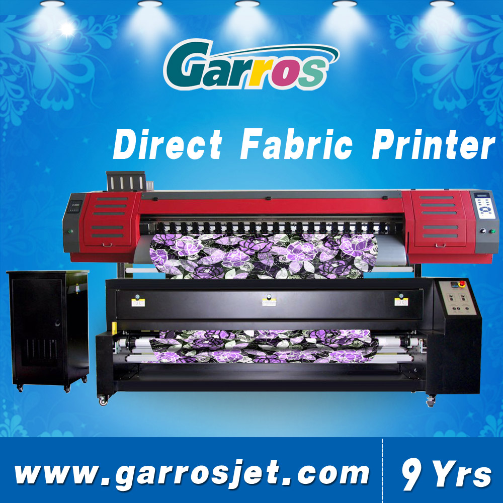 Garros Belt Convey Digital Textile Printer, Fabric Textile Ink-jet Printers For Different Kinds Fabrics