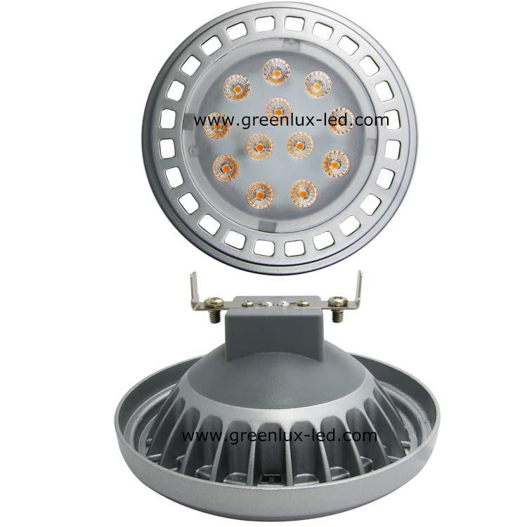調光暖かい白12v/230vg53/ar111gu10led、 es111、 外部ドライバ付きqr111ダウンライト仕入れ・メーカー・工場