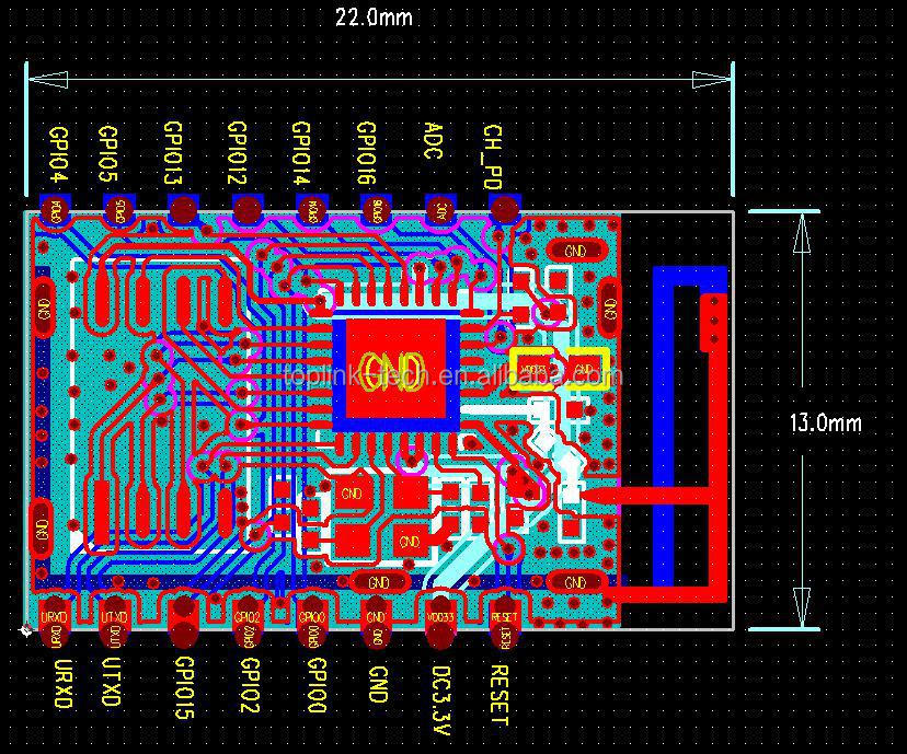 ミニサイズ、 低コスト、 esp8266uartシリアルポートへの無線lanモジュールのためのスマートホームワイヤレス制御仕入れ・メーカー・工場