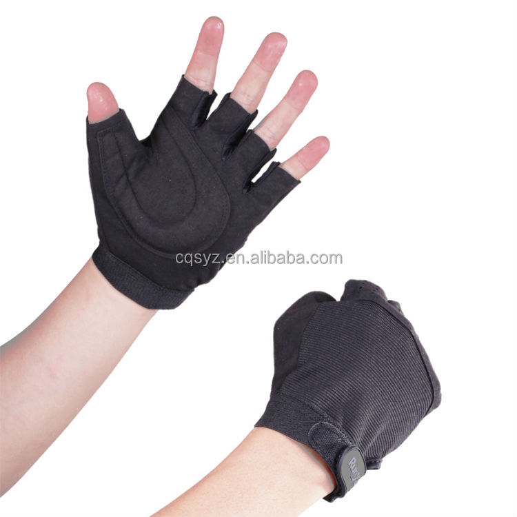 レザー指なし革手袋マイクロファイバーメッシュ開口部の設計中国ネオプレンカスタムジムの手袋問屋・仕入れ・卸・卸売り