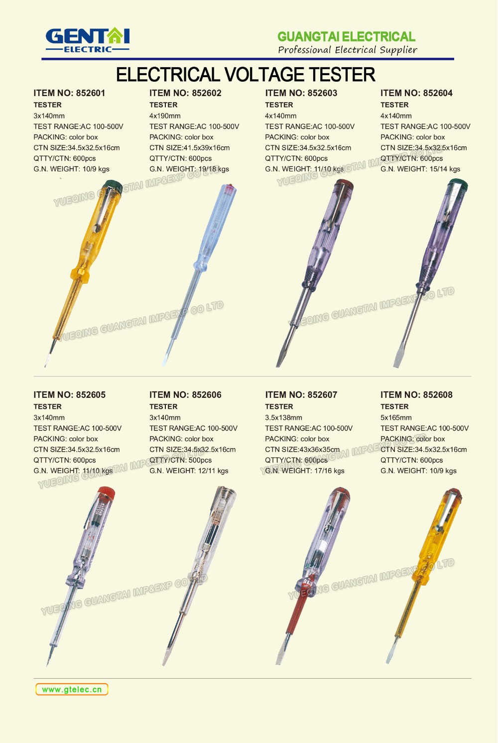 Multifunctional Electrical Voltage Tester Non Contact Electrical