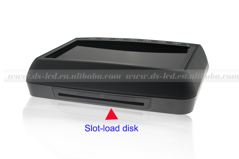 Ds-x9d9インチカーとヘッドレストモニターdvd/ヘッドレストdvdプレーヤーusb付き/sd/タッチボタン問屋・仕入れ・卸・卸売り