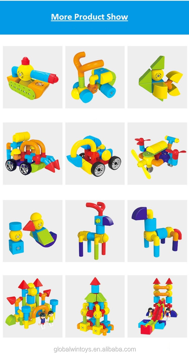 New Building Blocks Magnetic Pipeline Enlighten Toys Bricks DIY Educational Toy.jpg