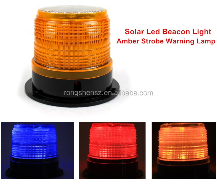 Dc12-48v f5 ledストロボ警告ライト、アンバー磁気マウントビーコンライト用トラックとフォークのリフト仕入れ・メーカー・工場
