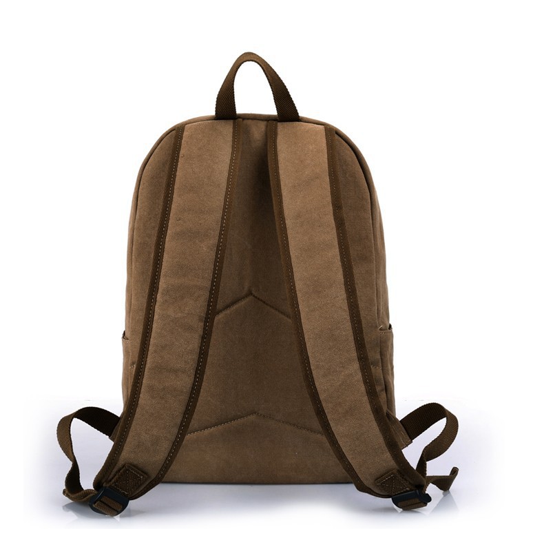 Cute casual canvas school backpack on sale