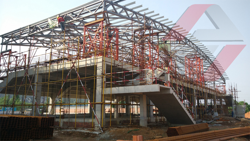 Devoted exclusively to steel structural pipe truss building