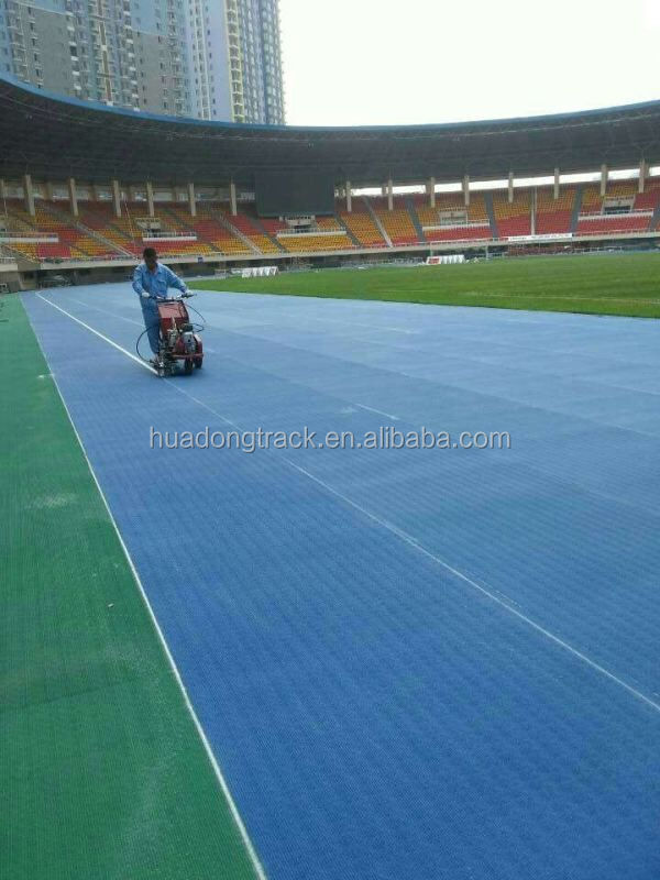 400m Stadium Runway Material Outdoor Mat Synthetic Rubber Running Track