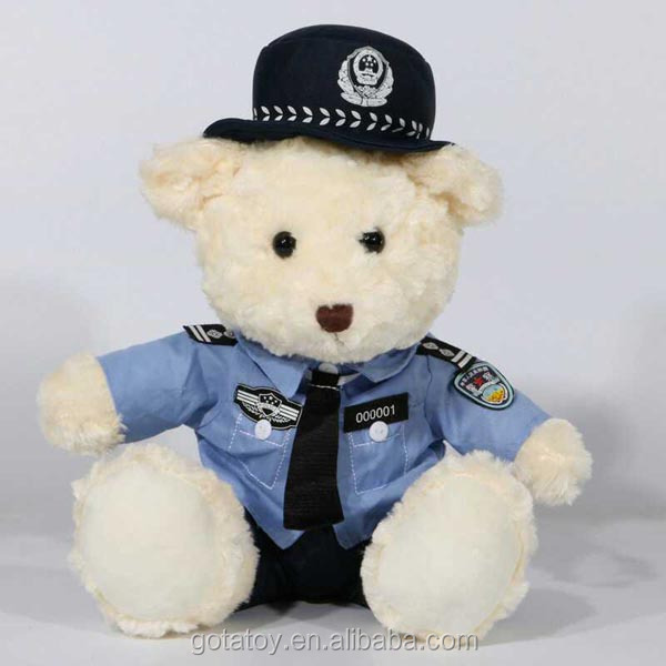 police stuffed bear