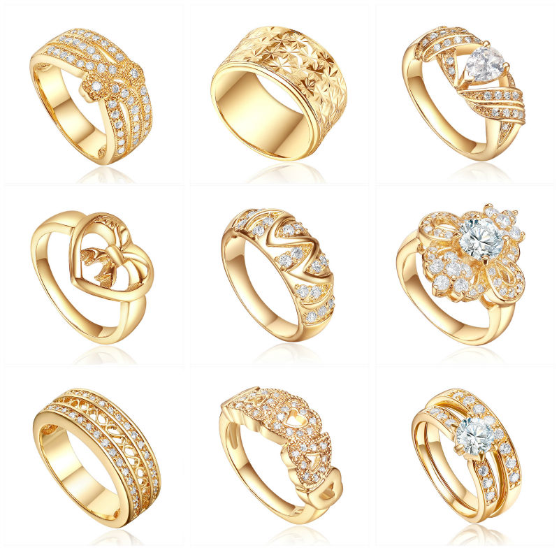 gold wedding rings dubai