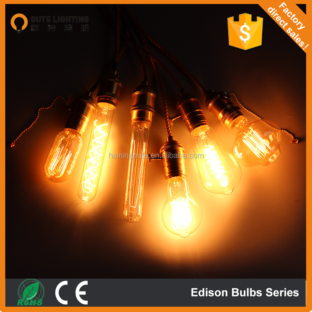 2016 nieuwste ontwerp spiraal filament lange retro lampen t135 ...