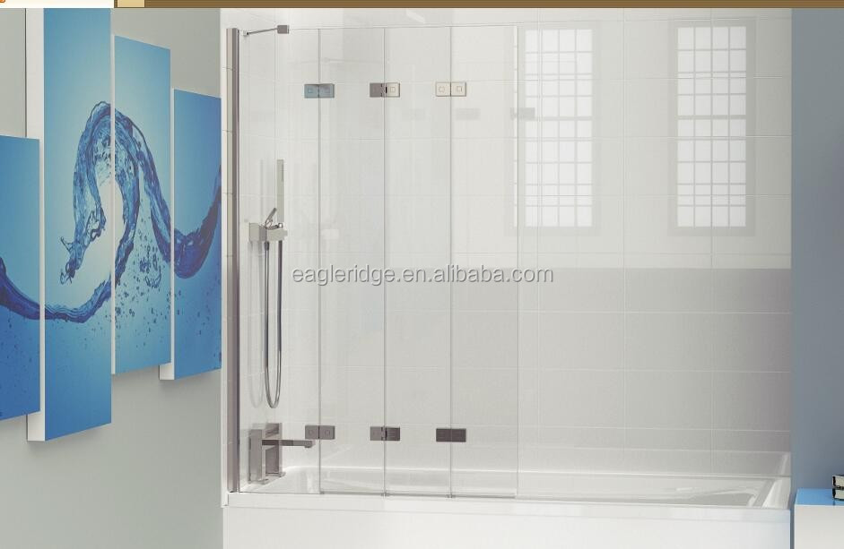 frameless bath screen