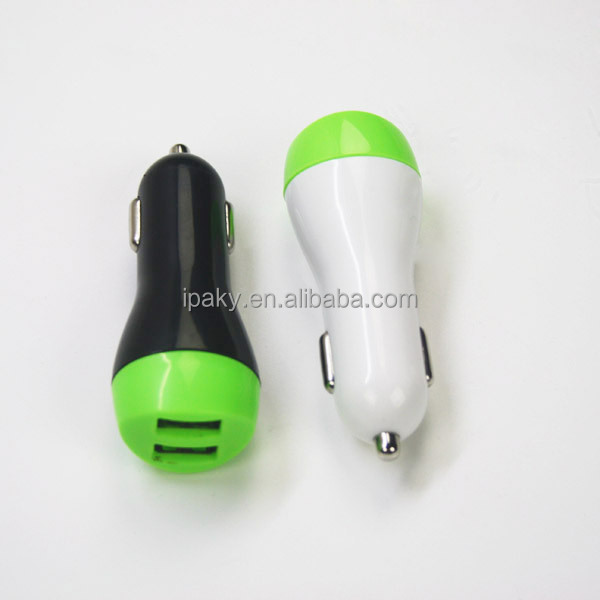 High Quality Dual usb Car Charger For Samsung Galaxy S2