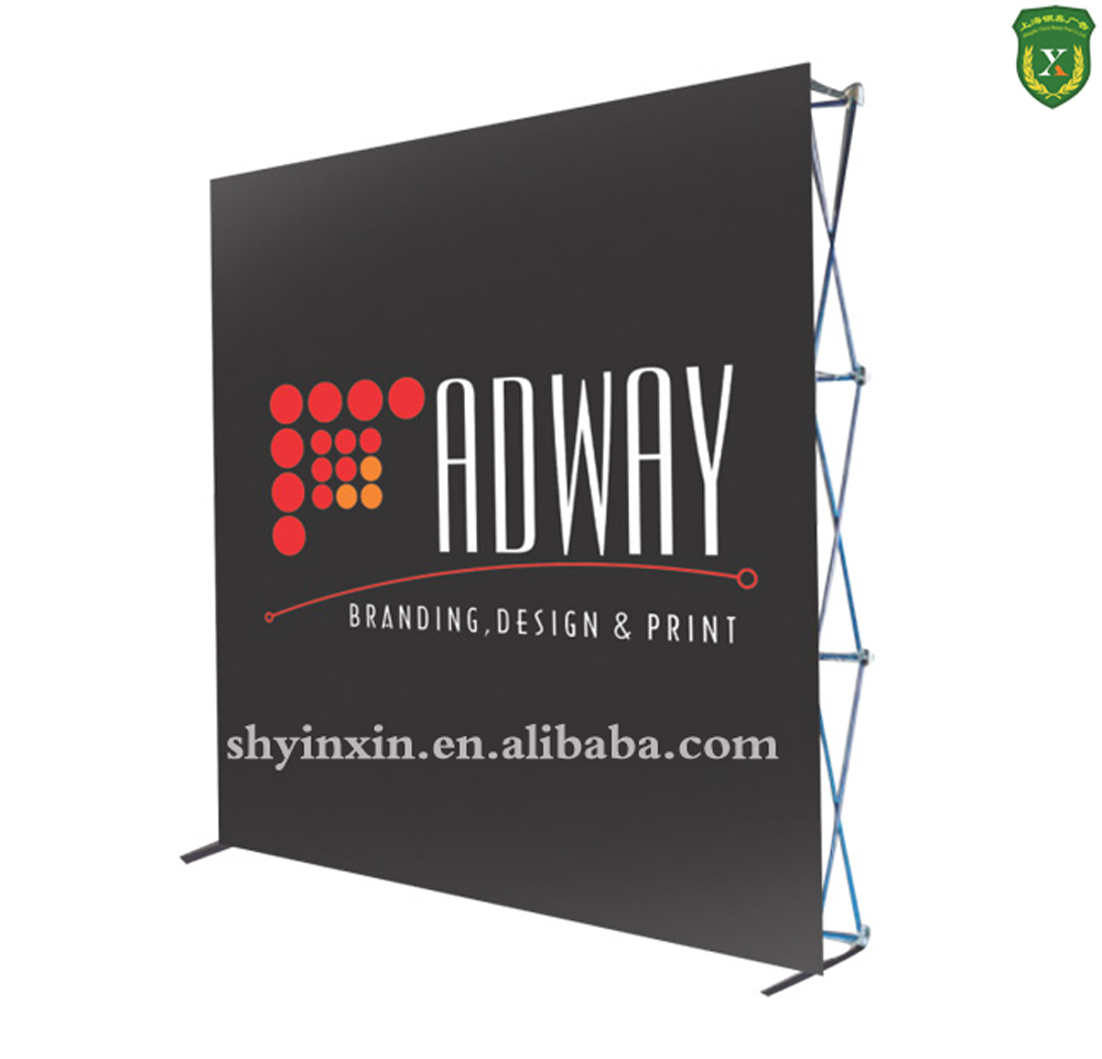 Wide Base Pull Up Banner Stand High Quality Pop Up Stand Banner