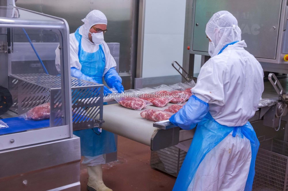 transparent frozen application food vacuum bag