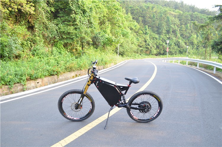  26 inch full suspension carbon steel frame 48v 1500w Enduro electric road bike (14)