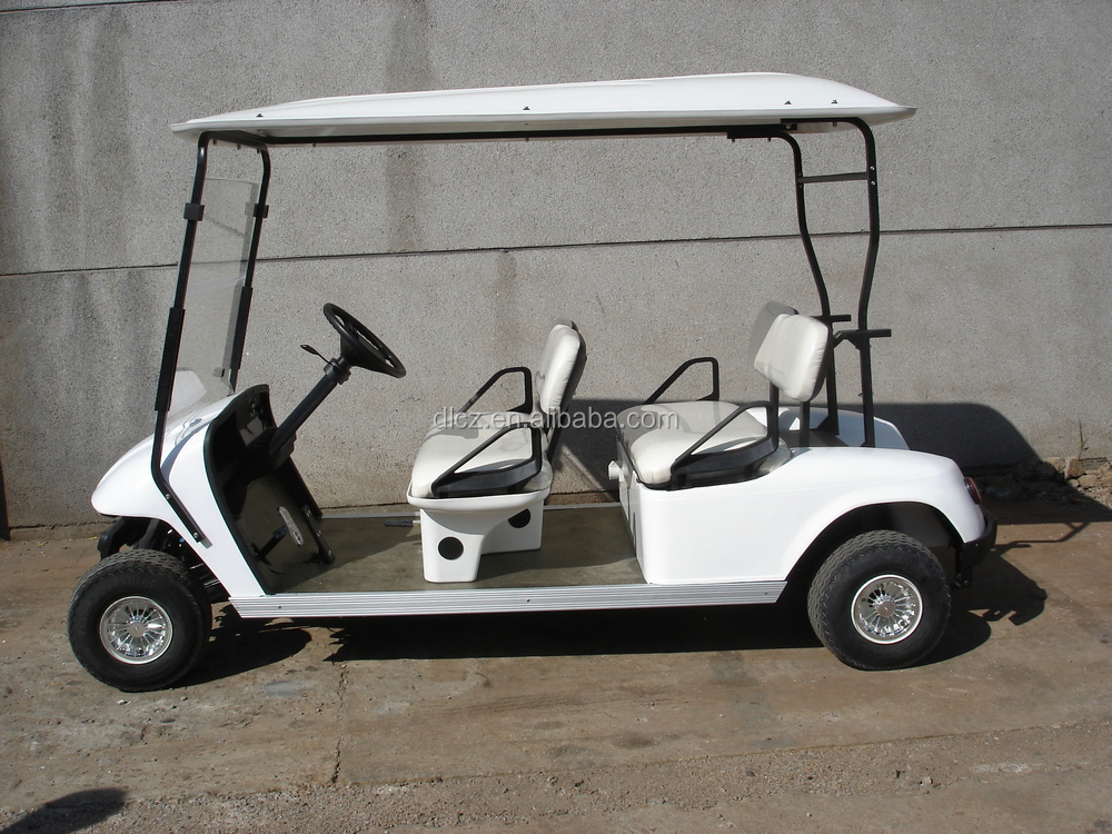 4席のゴルフカート、 電気4x4のゴルフカート、 新しい設計された20154シーター電動ゴルフカート/dlg604仕入れ・メーカー・工場