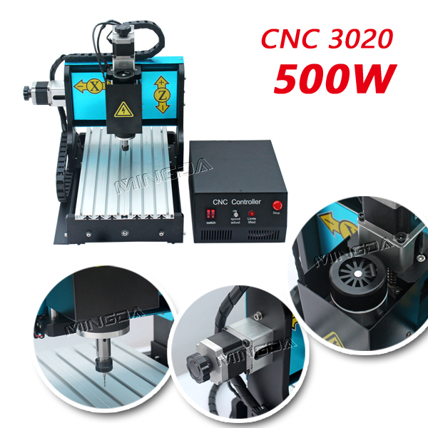 Cnc彫刻機cnc3020500w/cncルーターの彫刻マシンcnc切断機仕入れ・メーカー・工場