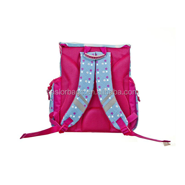 2016 New design fashion 3D school backpack for girls