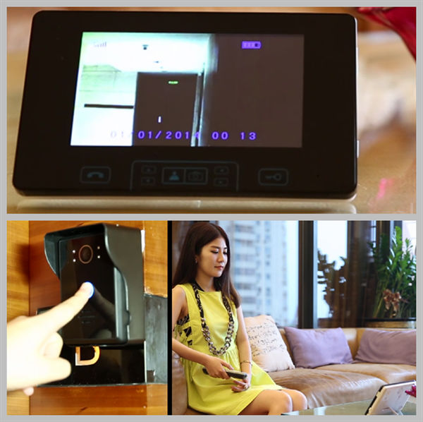 Oemsafults-wp708ワイヤレスビデオドア電話、 のドアのベル問屋・仕入れ・卸・卸売り
