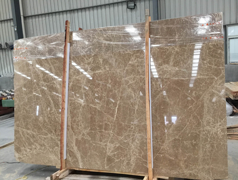 Material de construcción luz de mármol emperador slabcheap ... Escalera decoración Marmol