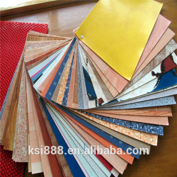 China clásica diseño material de pvc rollo pisos de vinilo linóleo ...