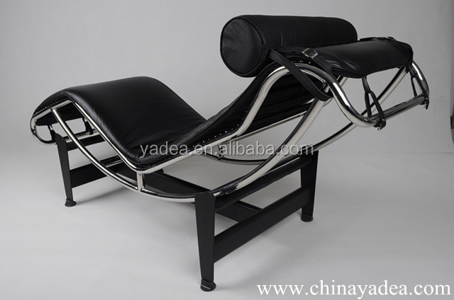 レプリカ家具中国工場茶色・白牛革ルコルビュジエlc4chaiseのラウンジチェア販売のためのレプリカ仕入れ・メーカー・工場