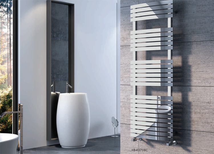 wall mounted heated towel drying racks