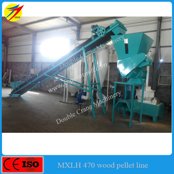 MXLH 470 biomass wood pellet production line for sale