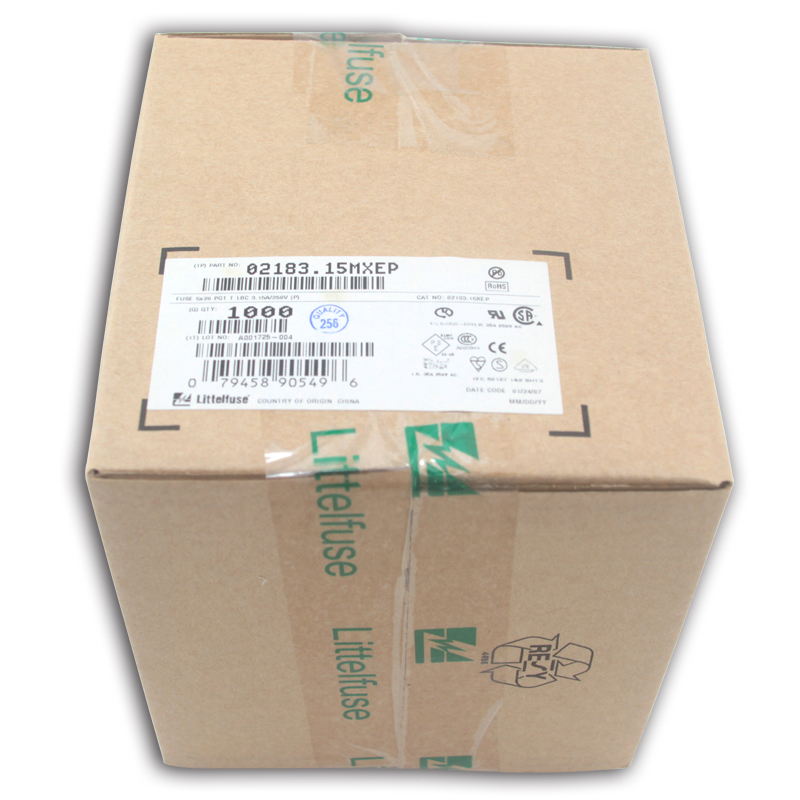 リテル02183.15mxep3.15aのガラス管ヒューズ250v5x20mmのアキシャルリード・カートリッジヒューズ時間- ラグ( スローブロー) ヒューズ仕入れ・メーカー・工場