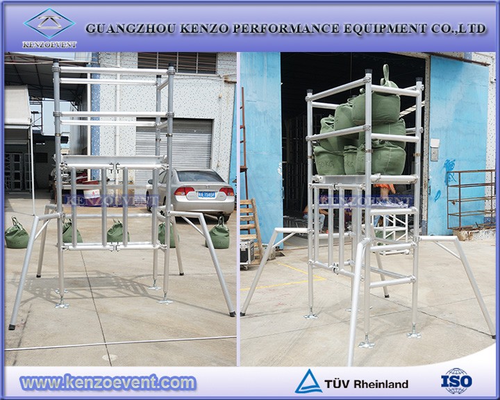 guangzhou safety scaffolding aluminum alloy scaffolding