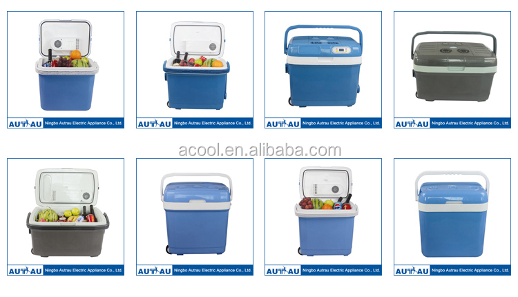 Aq-24lportableorgangeクーラーとウォーマーミニ冷蔵庫クーラーボックスカスタムミニ冷蔵庫問屋・仕入れ・卸・卸売り