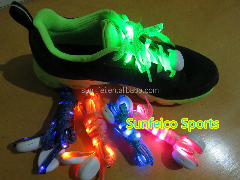 Ledライトアップshoelaces~flashヒップホップダンスパーティー用靴紐サイクリングハイキングskating~7色をご利用いただけ仕入れ・メーカー・工場